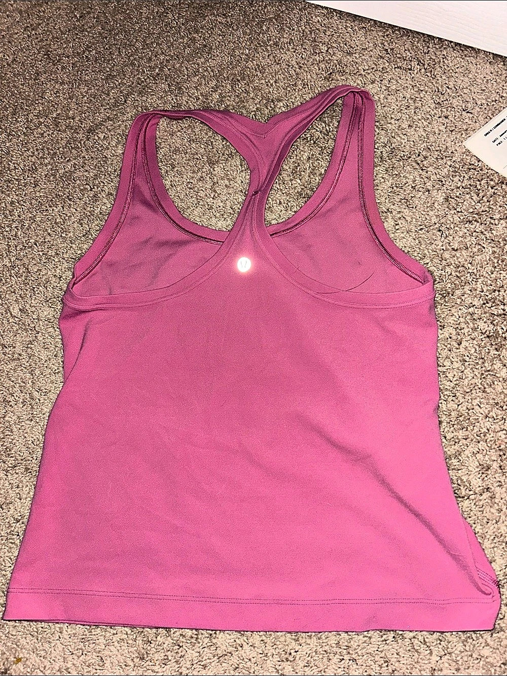 Lululemon Cool Racerback Tank *Nulu Pink